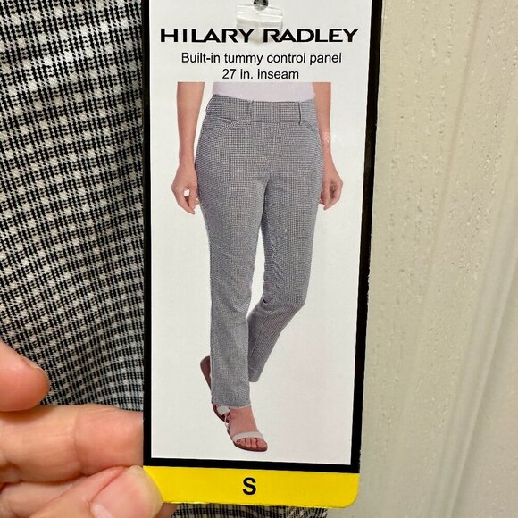 New Hilary Radley Pant Women's Size S Tummy Control Panel Mid Rise Stretch Ankle - Picture 15 of 15